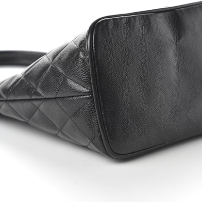 Chanel Caviar Quilted Medallion Tote Black 6 of 10