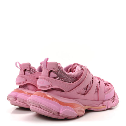 Balenciaga Mesh Nubuck Effect Fabric LED Womens Track Sneakers 39 Pink 9 of 16