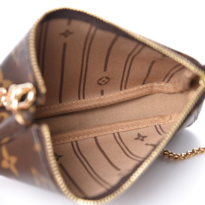 Louis Vuitton Monogram Complice Trunks and Bags Mini Pochette Accessories Beige 7 of 9