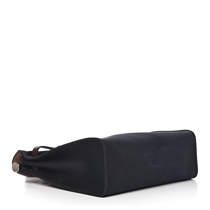 Hermes Toile Vache Hunter Herbag Zip 31 PM Black Ebene 5 of 18