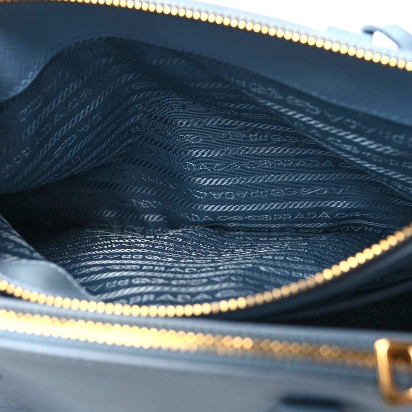 Saffiano Small Galleria Double Zip Tote Astrale