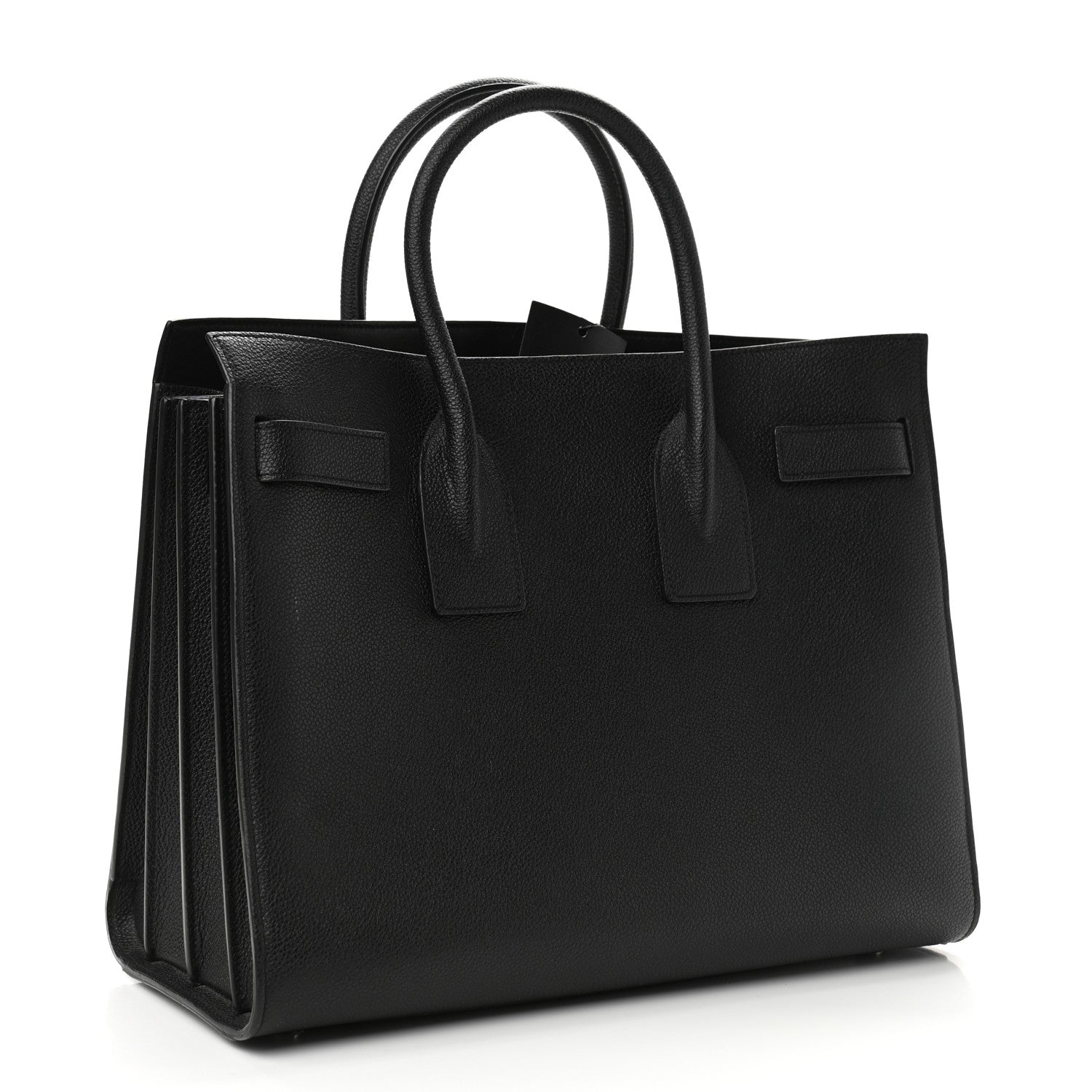 Saint Laurent Grained Calfskin Small Sac De Jour Black 2 of 11