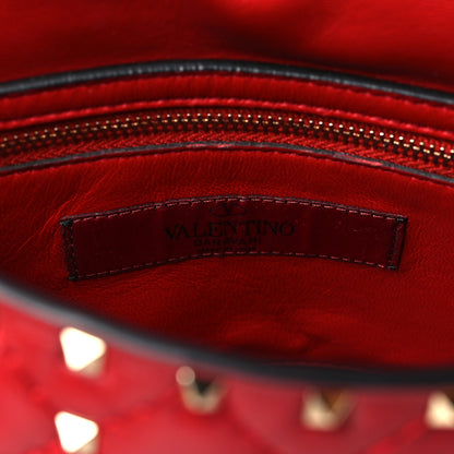 Valentino Garavani Nappa Medium Rockstud Spike Shoulder Bag Rosso Valentino 6 of 9