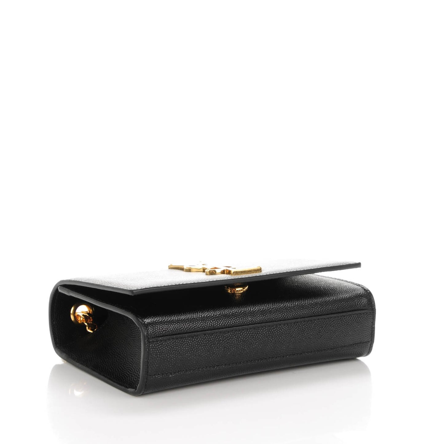 Grain De Poudre Small Monogram Kate Satchel Black
