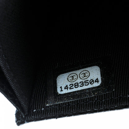 Chanel Caviar Small Compact Wallet Black 7 of 8