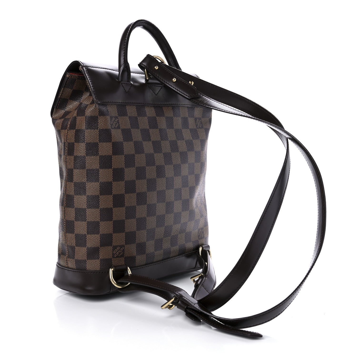 Louis Vuitton Damier Ebene Soho Backpack 3 of 8