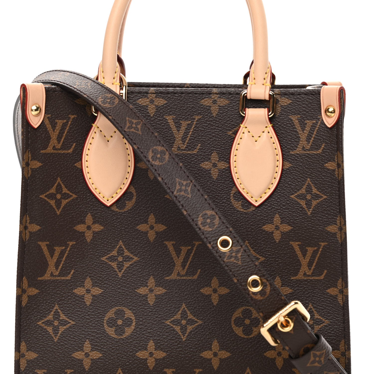 Louis Vuitton Monogram Sac Plat BB 7 of 10