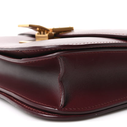 Celine Box Calfskin Medium Classic Box Flap Bag Burgundy 11 of 11