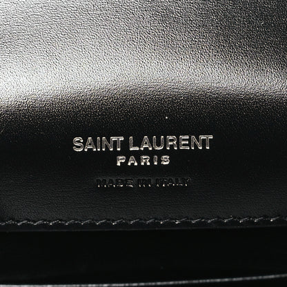 Saint Laurent Smooth Calfskin Mini Solferino Satchel Black 6 of 10