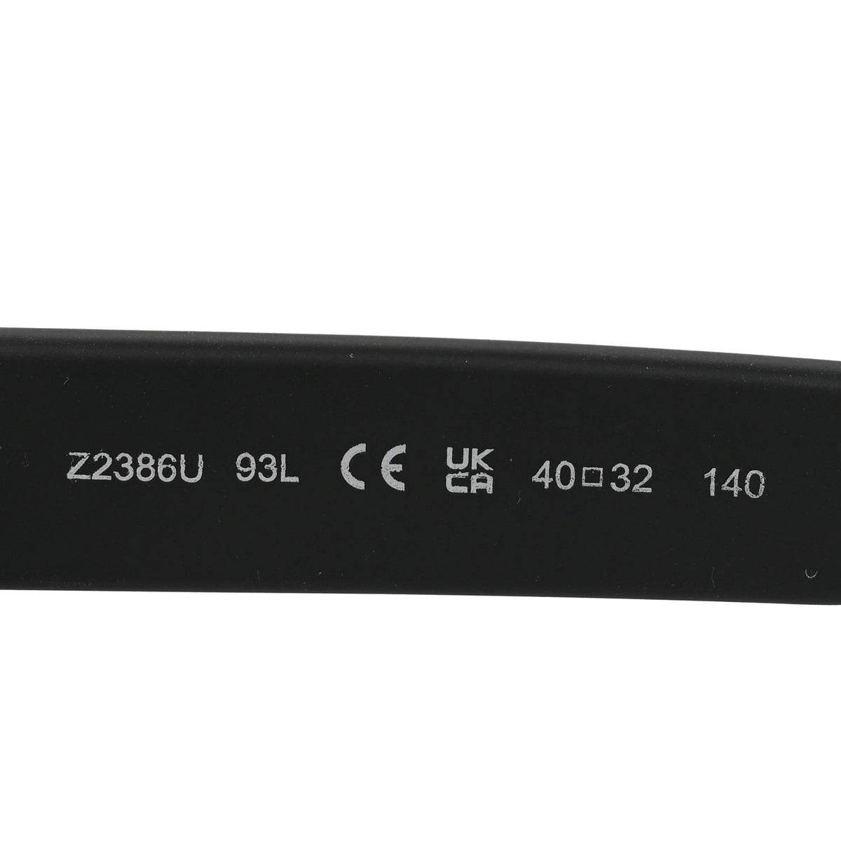 Rubber Super Vision Round Sunglasses Z2386U Black