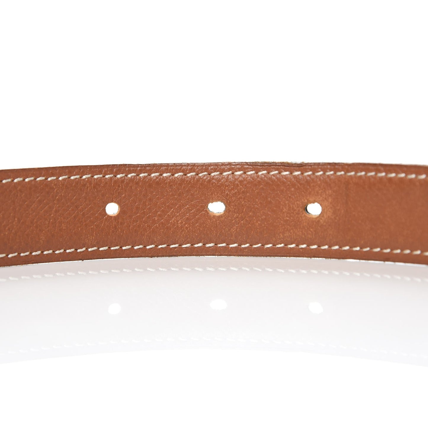 Courchevel 24mm Constance H Belt 65 Bleu Marine Gold