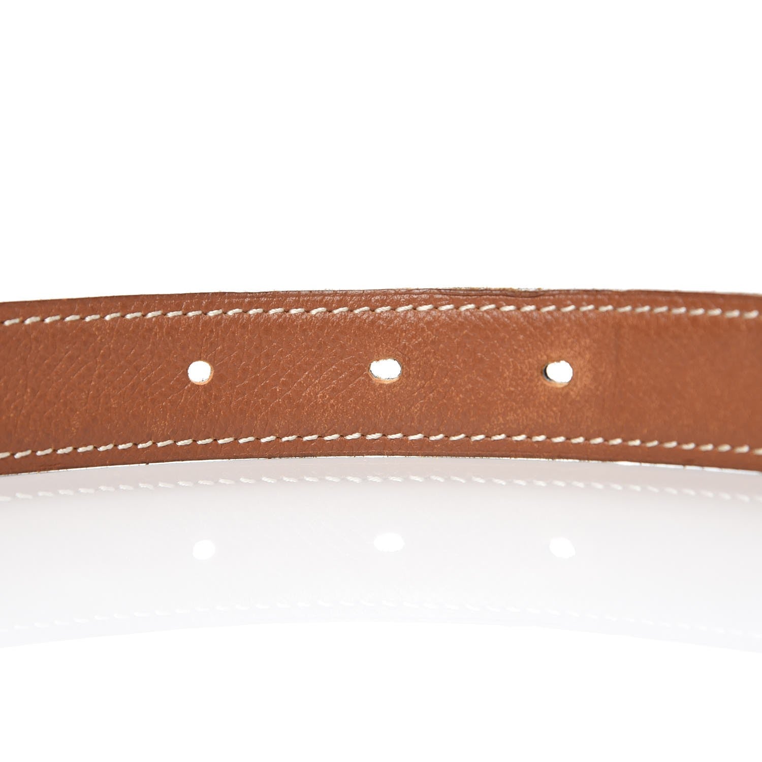 Hermes Courchevel 24mm Constance H Belt 65 Bleu Marine Gold 8 of 8