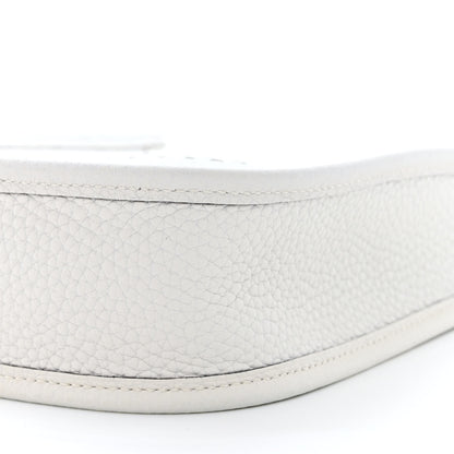 Hermes Taurillon Clemence Amazone Evelyne TPM New White 10 of 12