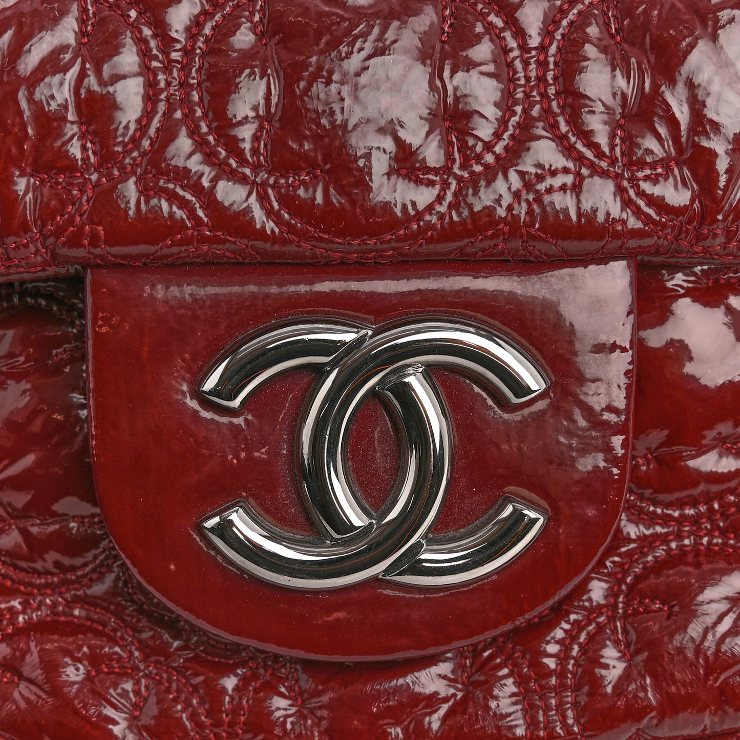 Vinyl Rock In Moscow Single Flap Dark Red