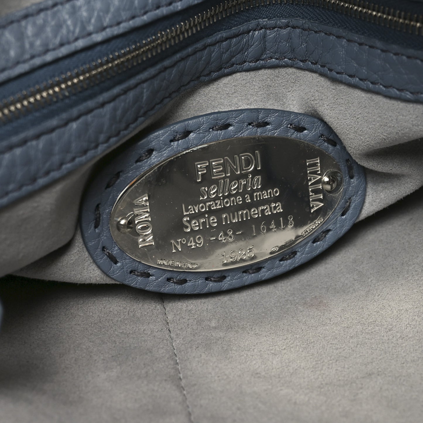 Cuoio Romano Selleria Lei Boston Tote Nube