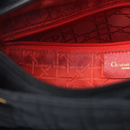 Christian Dior Nylon Cannage Medium Lady Dior Black 6 of 15
