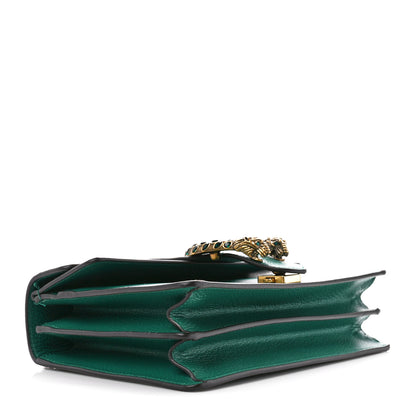 Gucci Pebbled Calfskin Small Dionysus Shoulder Bag Emerald 4 of 14