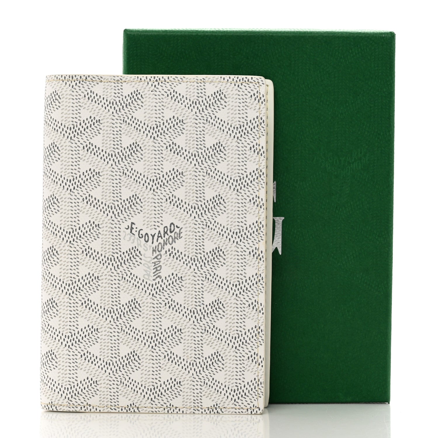 Goyard Goyardine Passport Wallet White 7 of 7