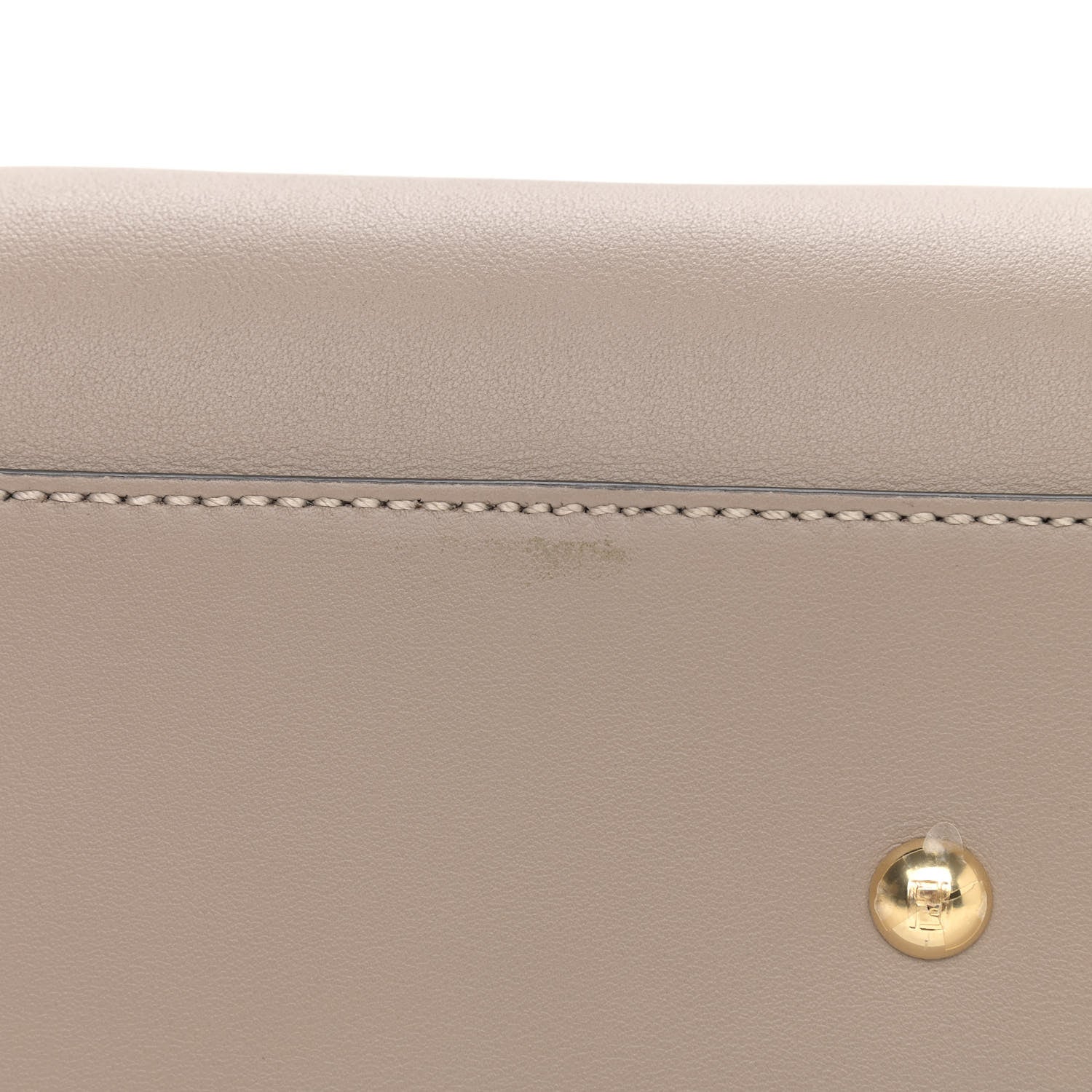 Fendi Vitello Seta Plexiglass Tortoise Medium Peekaboo Iconic Satchel Tortora 12 of 12