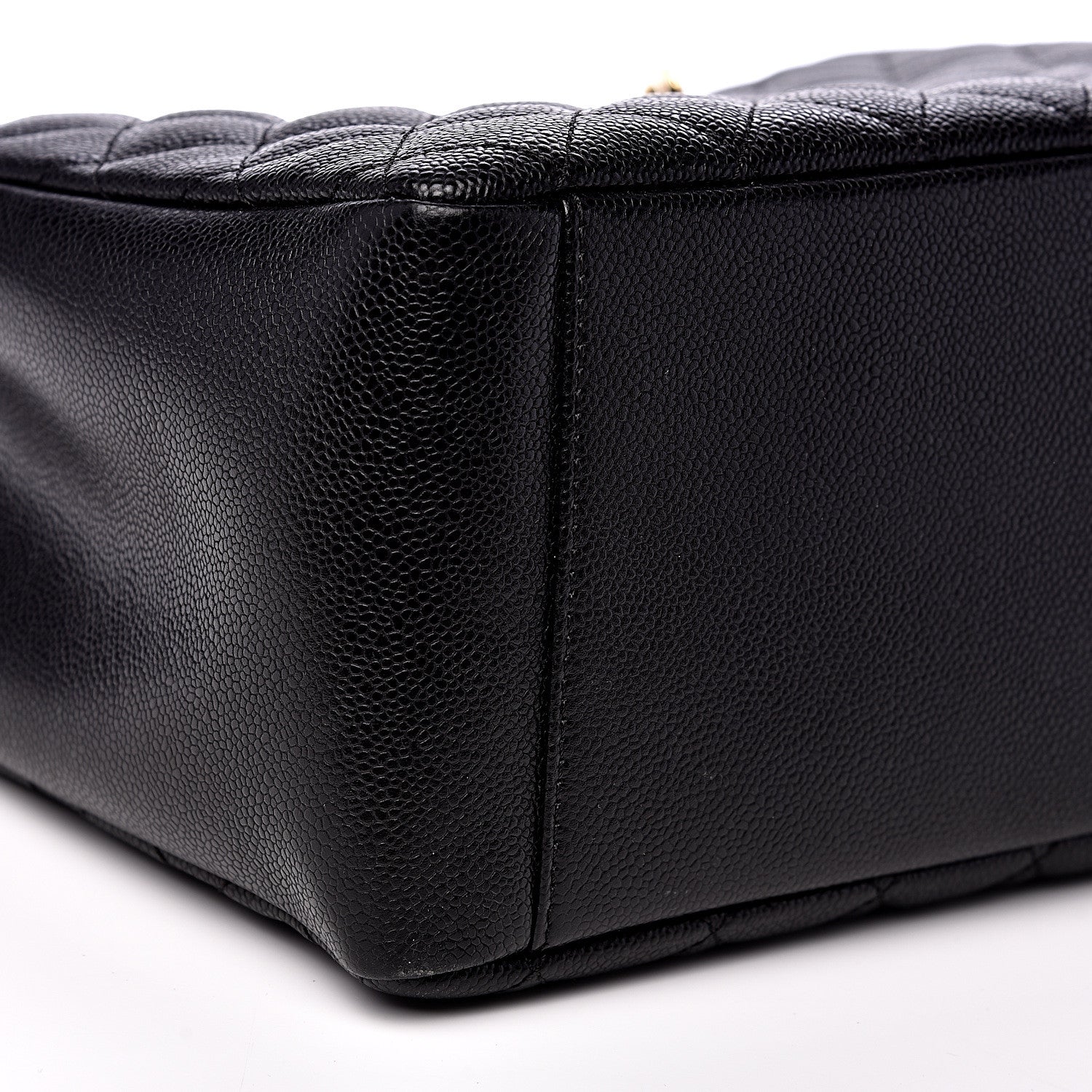 Chanel Caviar Quilted Grand Shopping Tote GST Black 7 of 10