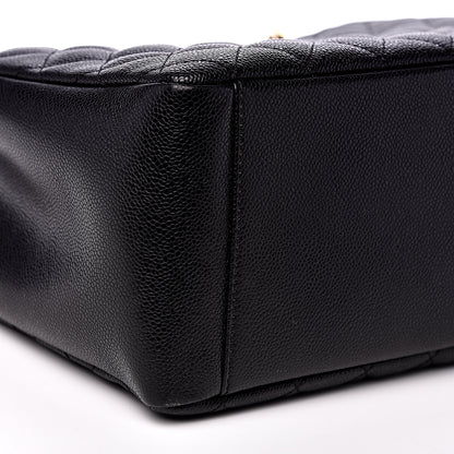 Chanel Caviar Quilted Grand Shopping Tote GST Black 7 of 10