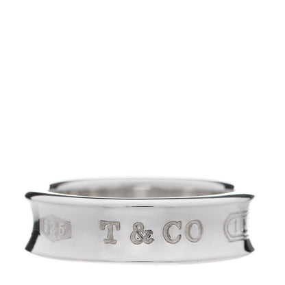 Tiffany Sterling Silver 1837 Band Ring 61 9.5 1 of 6