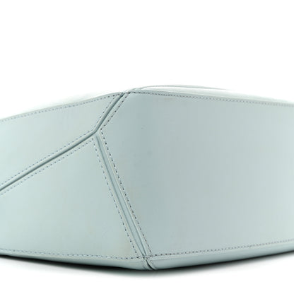 Loewe Grained Calfskin Small Puzzle Bag Aquamarine 9 of 17