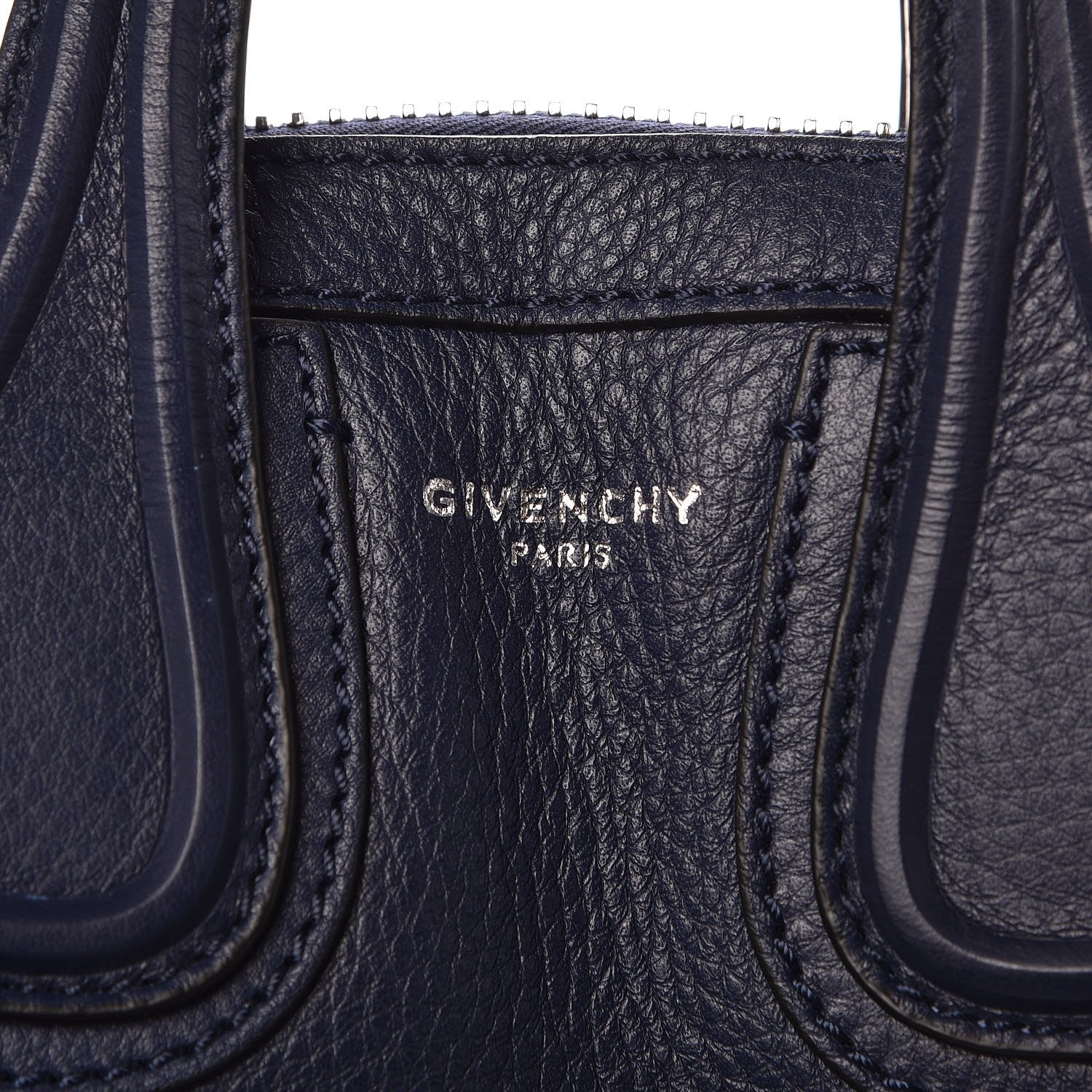Givenchy Pebbled Calfskin Small Nightingale Night Blue 7 of 9