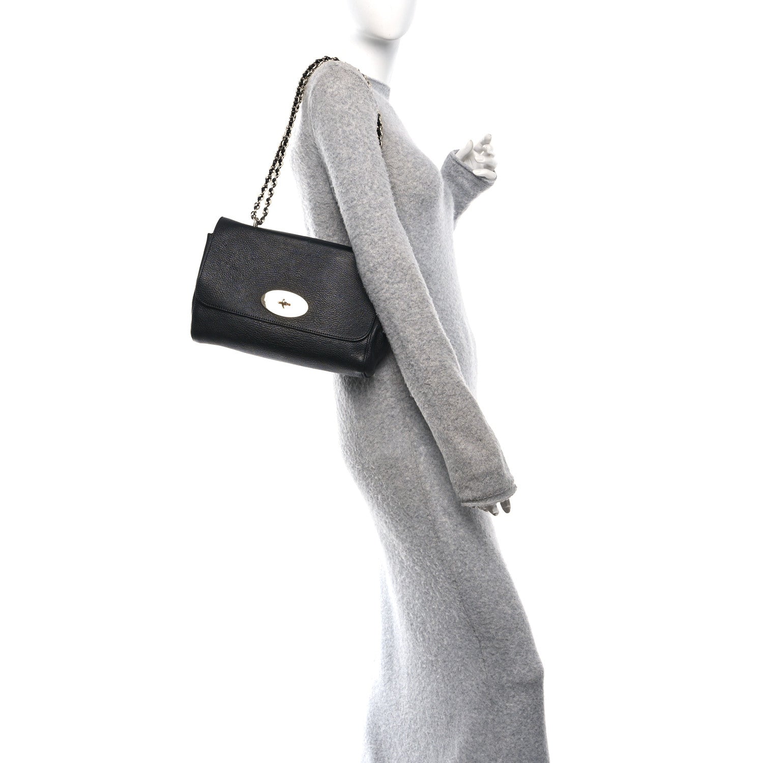Mulberry Glossy Goat Medium Lily Black 2 of 9