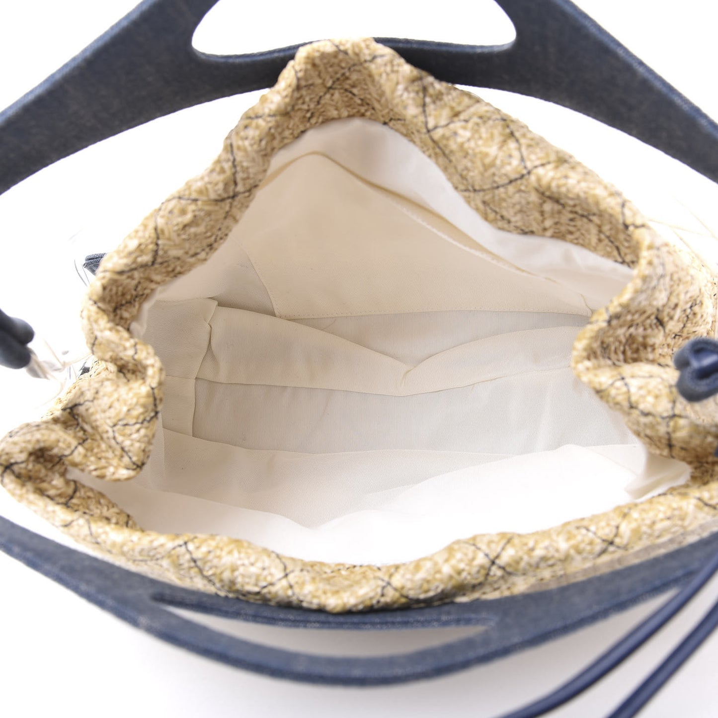 Denim PVC Chanel 31 Bag Blue