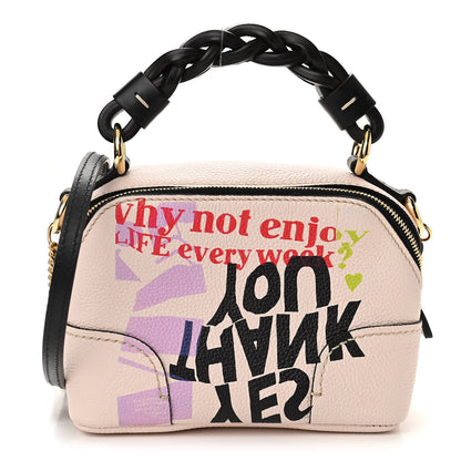 Chloe Corita Kent Print Grained Calfskin Mini Daria Bag 1 of 10