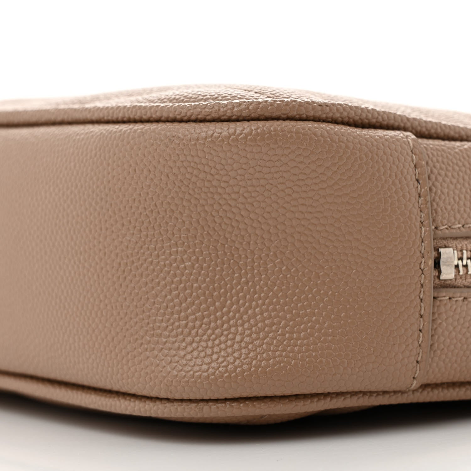 Saint Laurent Grain De Poudre Matelasse Monogram Mini Lou Camera Bag Gold Sand 10 of 13