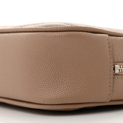Saint Laurent Grain De Poudre Matelasse Monogram Mini Lou Camera Bag Gold Sand 10 of 13