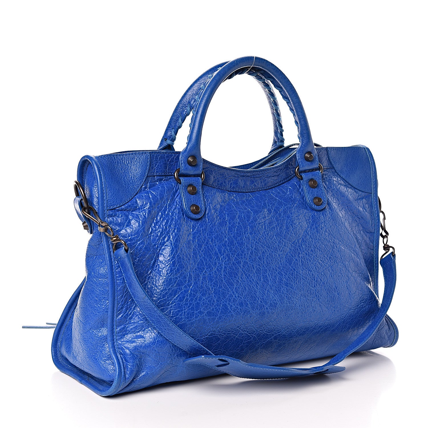 Balenciaga Agneau Classic Hardware City Bleu Lazuli 3 of 10