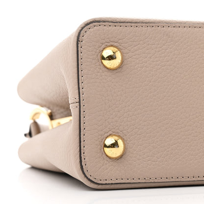 Louis Vuitton Taurillon Capucines PM Galet 9 of 11
