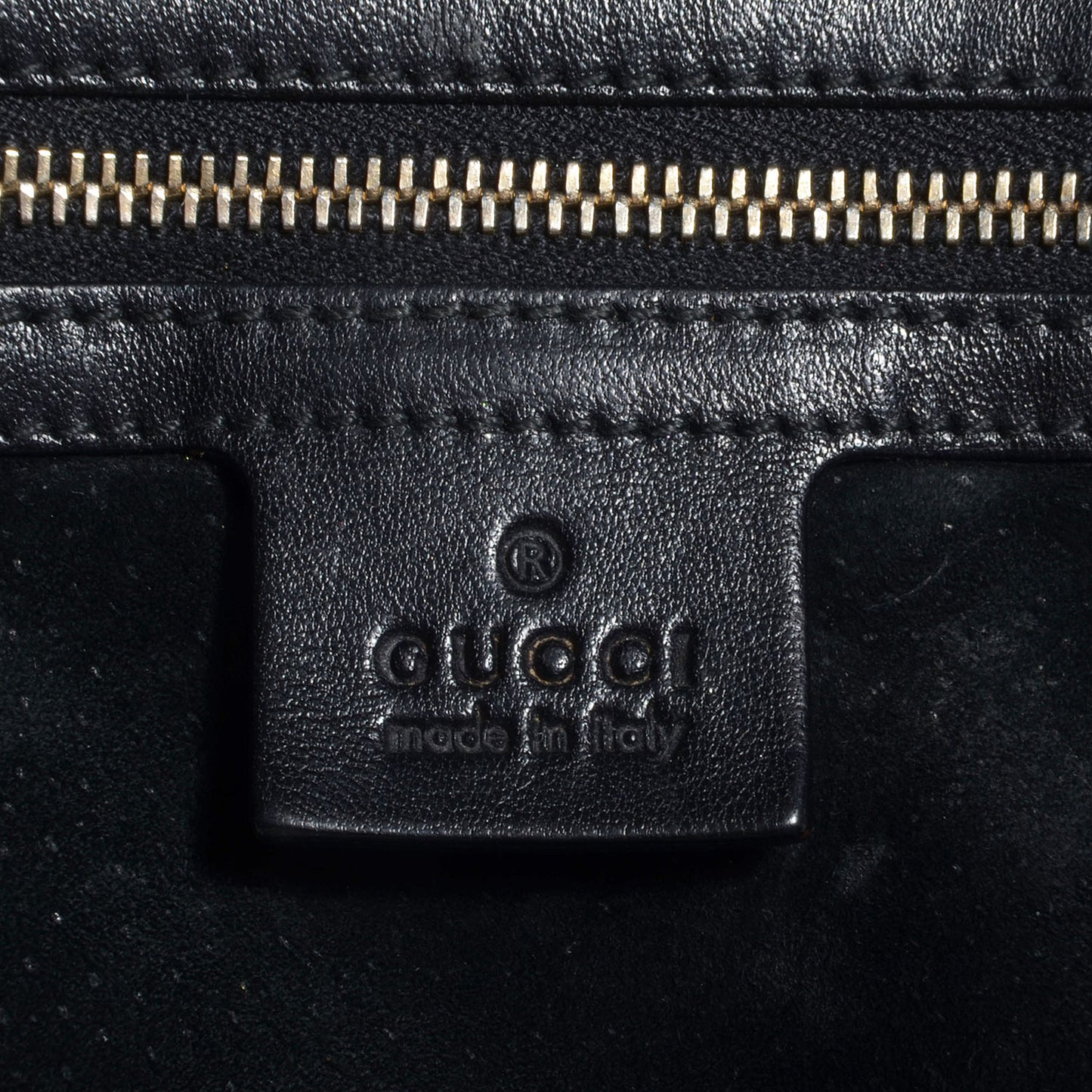 Ostrich Medium Pelham Shoulder Bag Black
