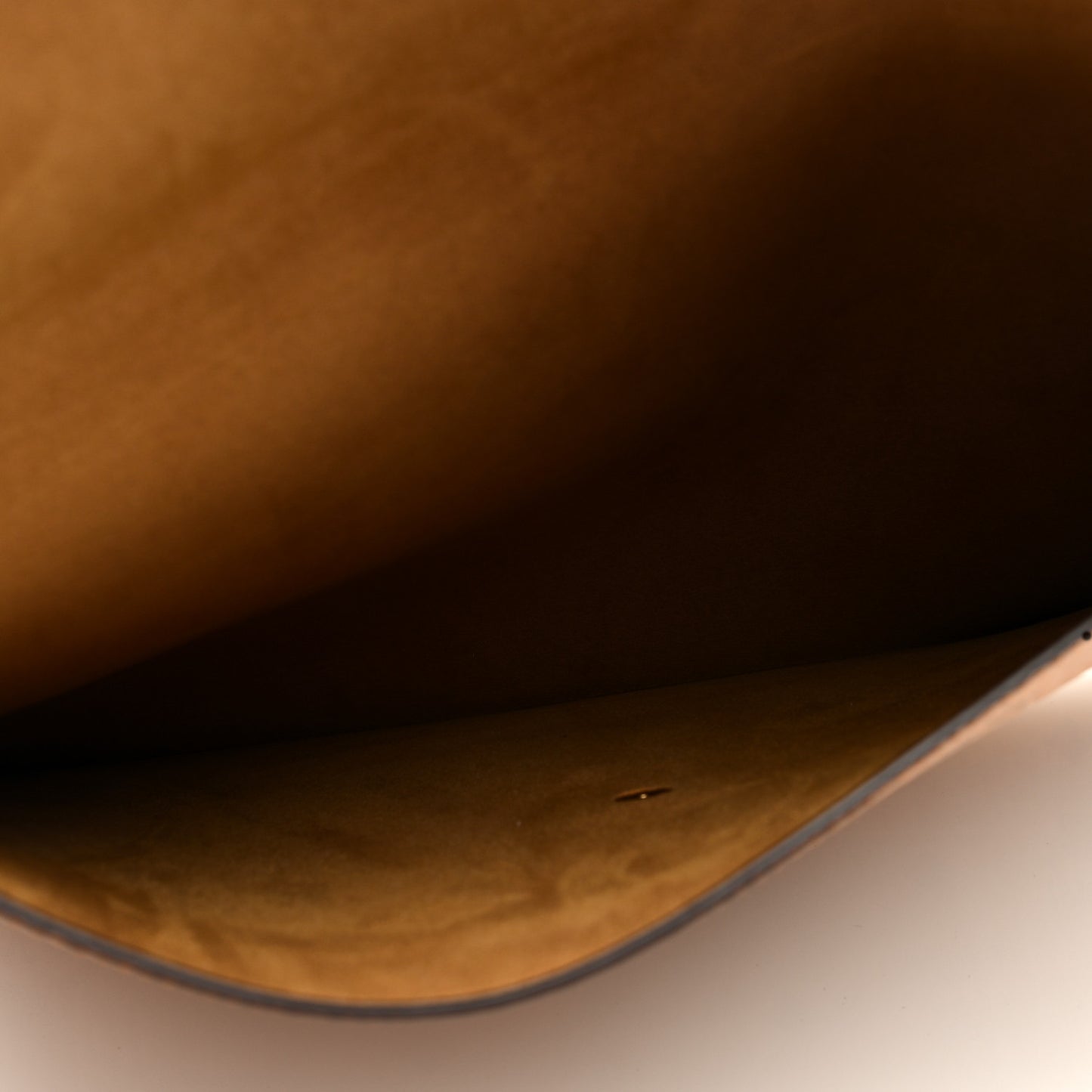 Visetos Envelope Clutch Cognac