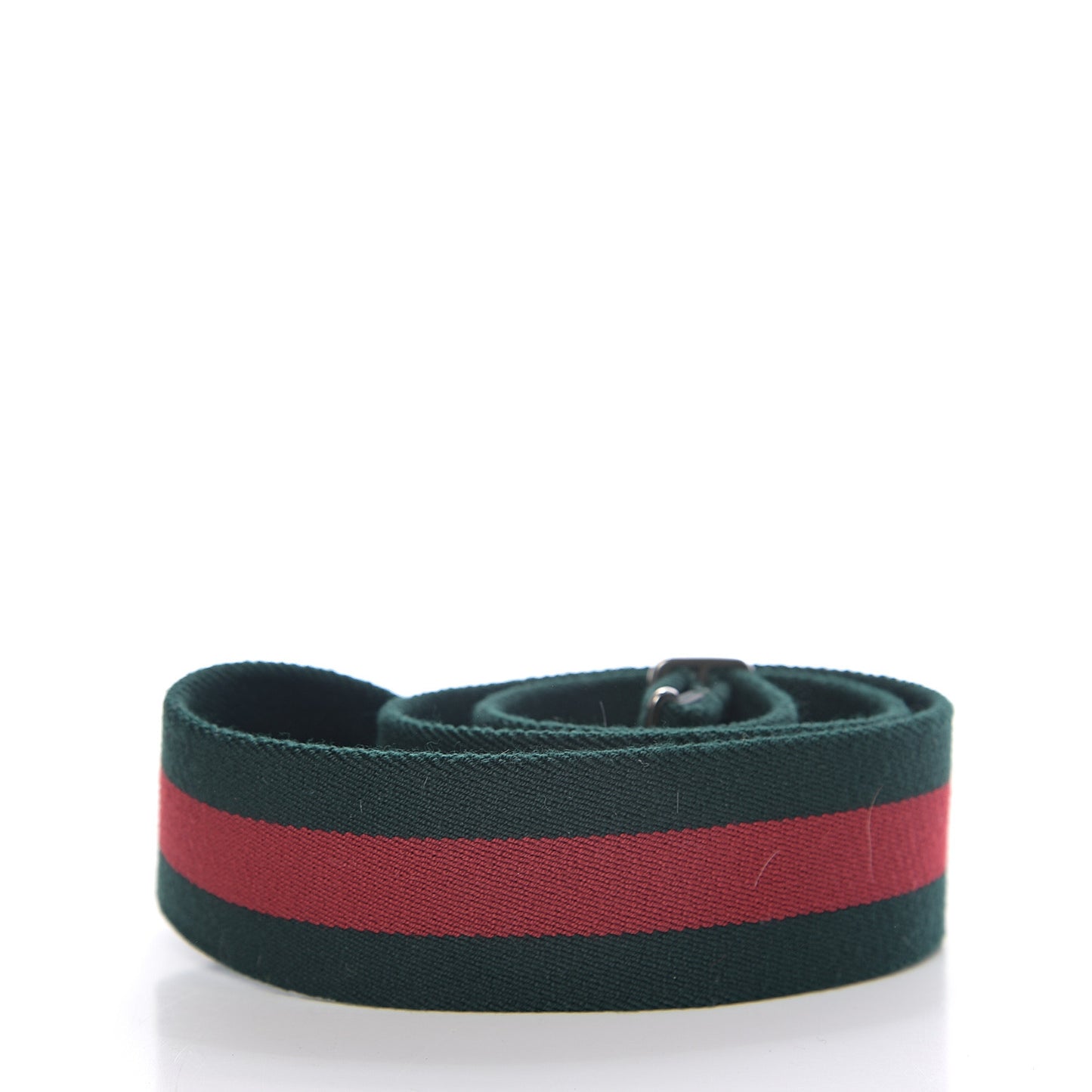 Canvas Torchon Double G Web Belt 70 28 Verde