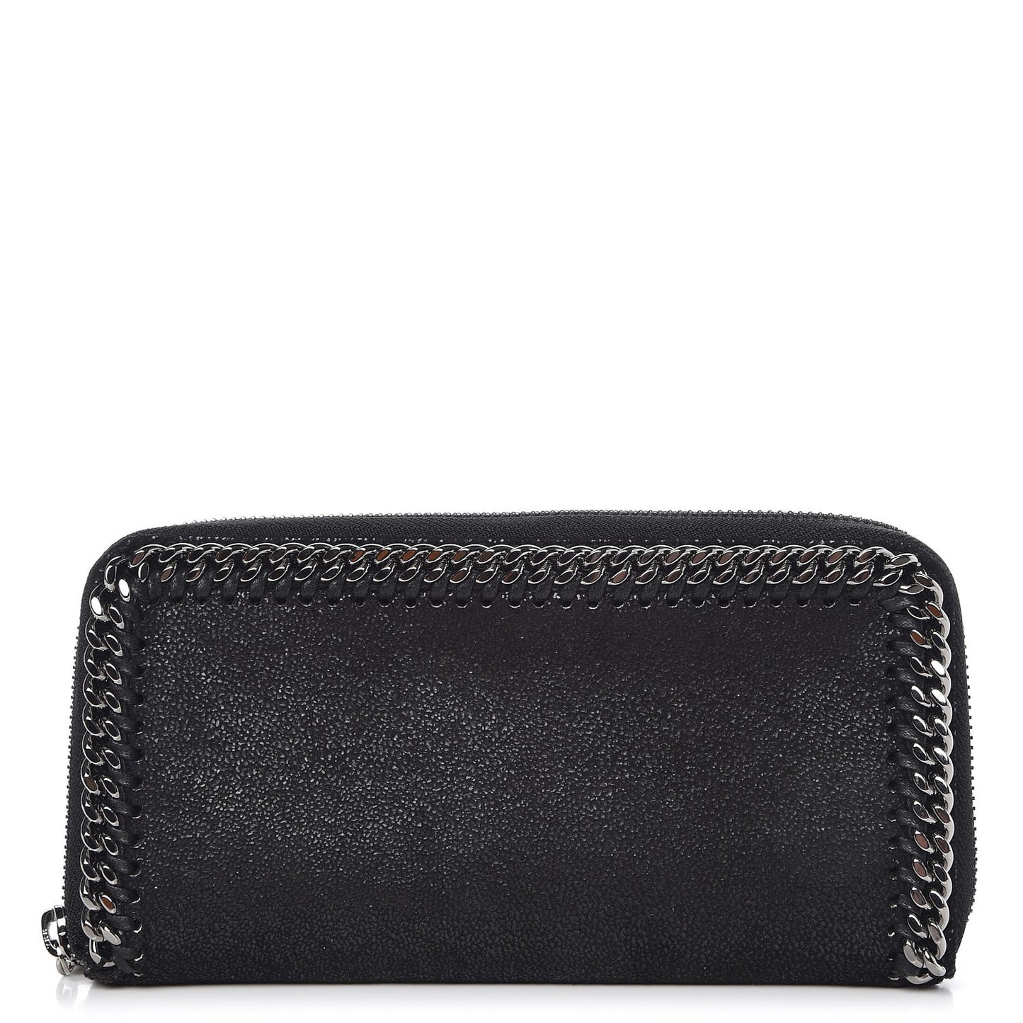 Shaggy Deer Falabella Box Continental Wallet Black