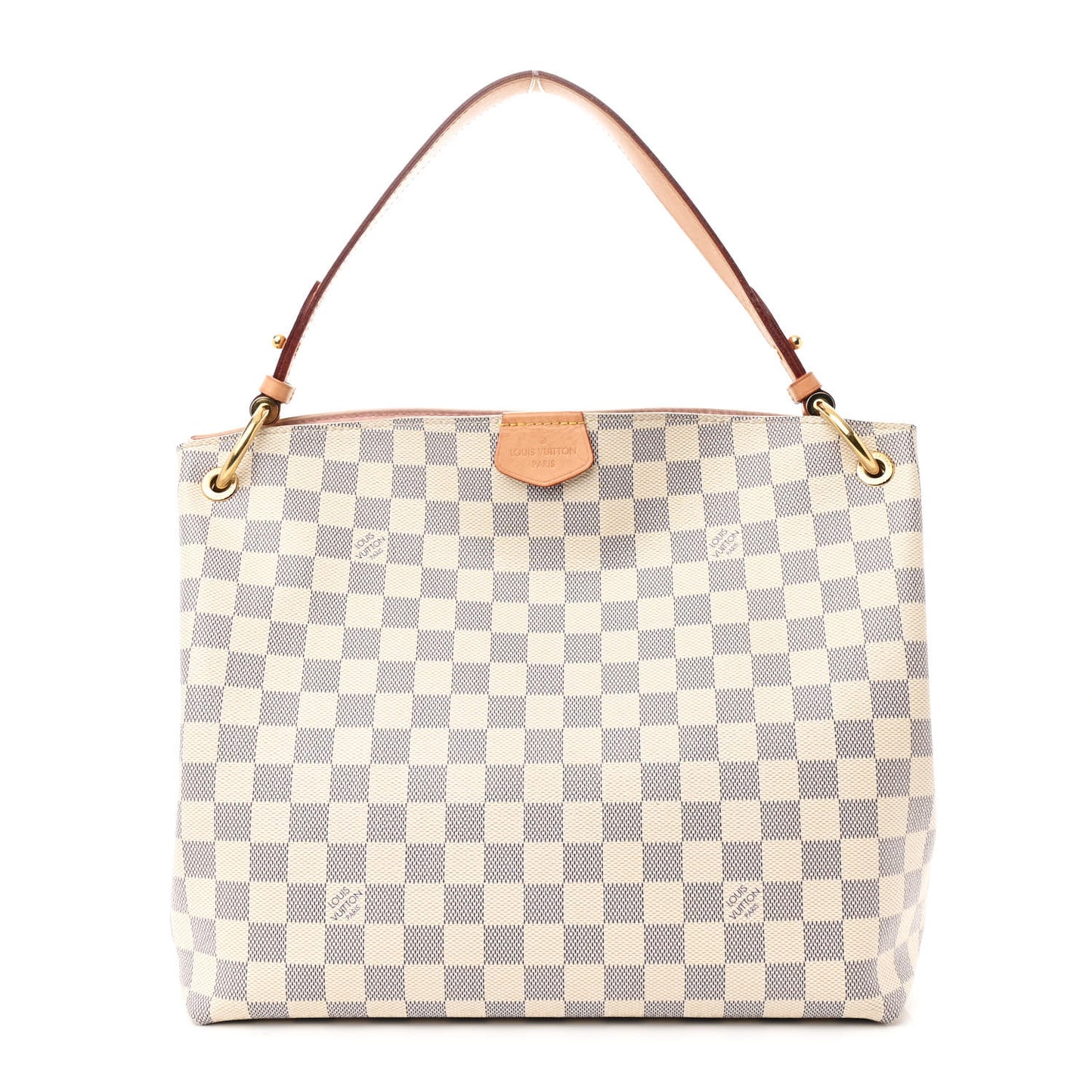 Damier Azur Graceful PM Rose Ballerine