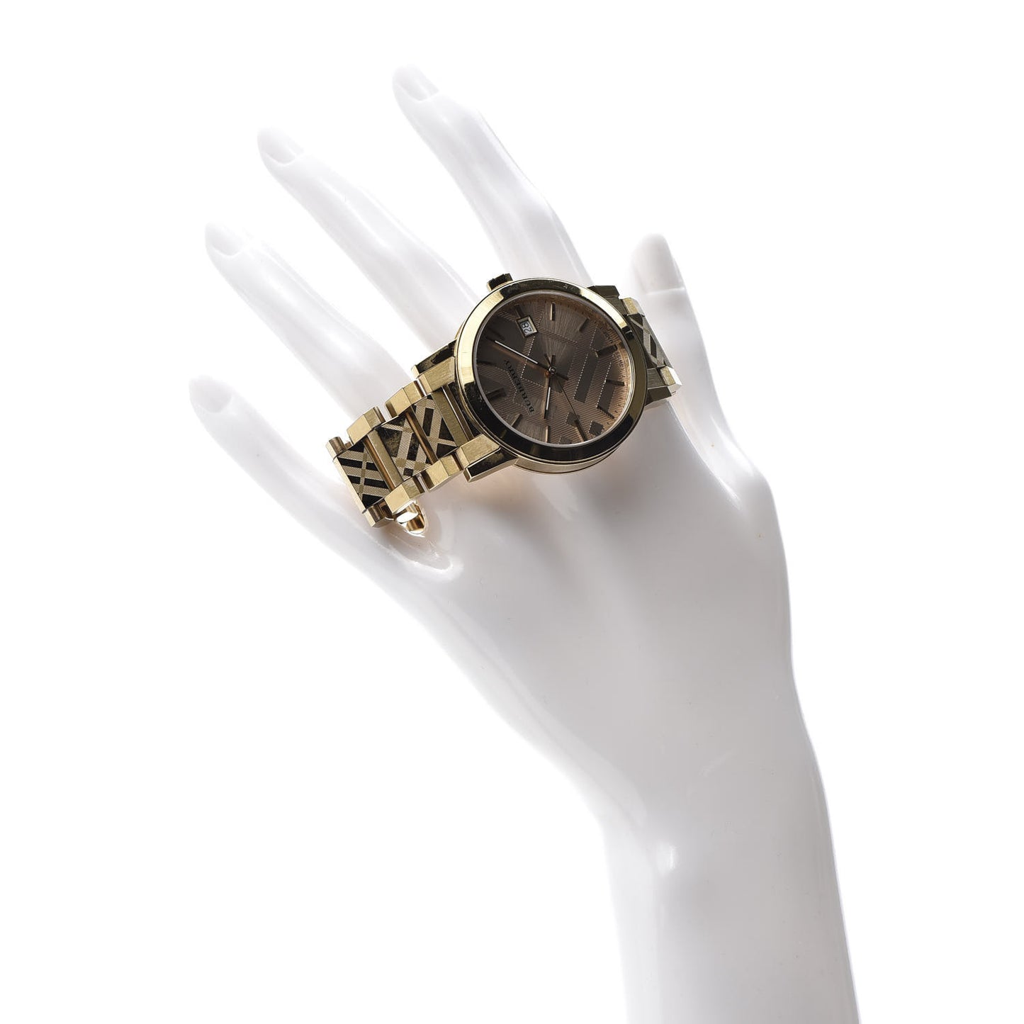 Stainless Steel 38mm The City Quartz Watch Champagne BU9038
