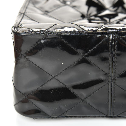 Chanel Patent Mini Drawstring Shoulder Bag Black 10 of 13