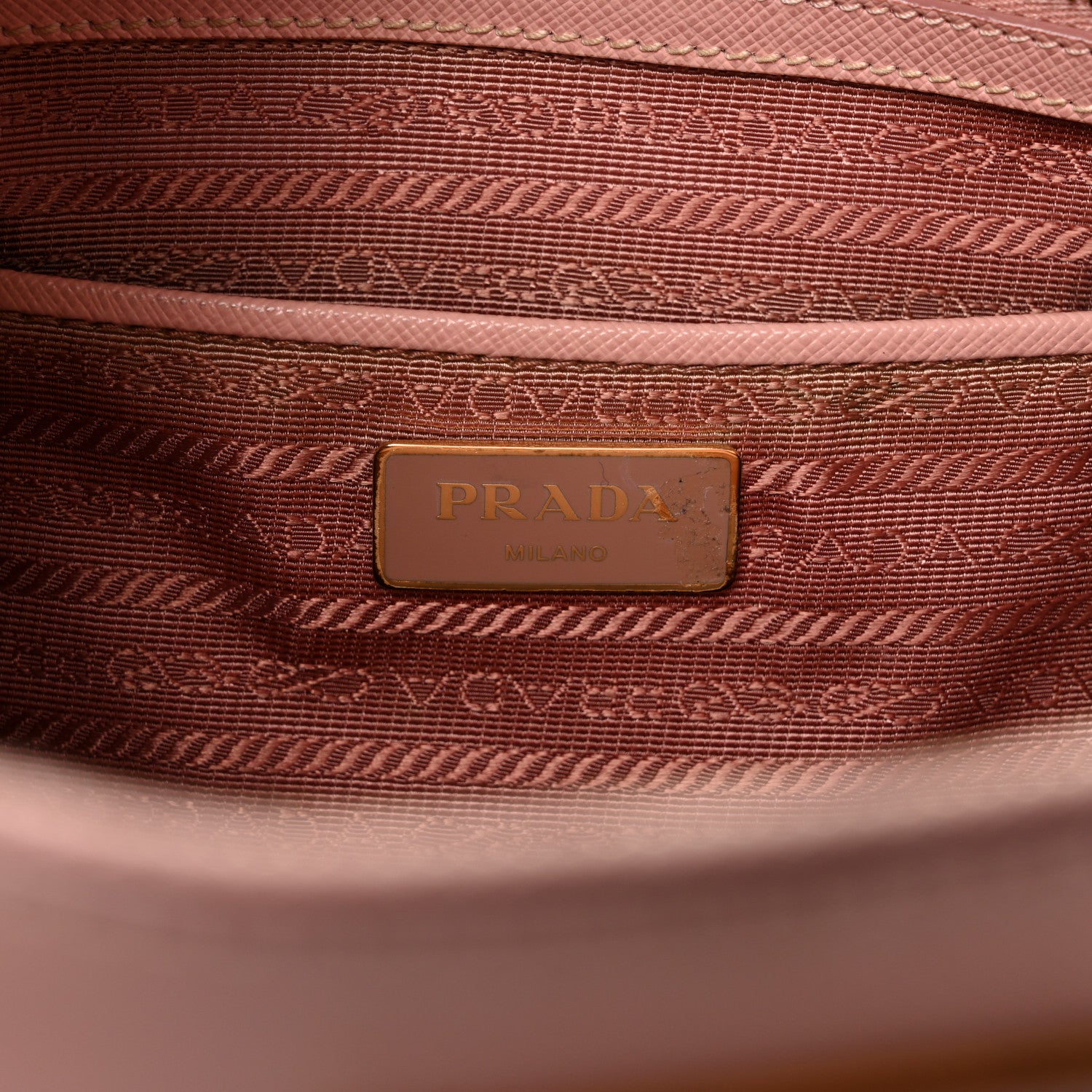 Prada Saffiano Medium Galleria Double Zip Tote Orchidea 6 of 16
