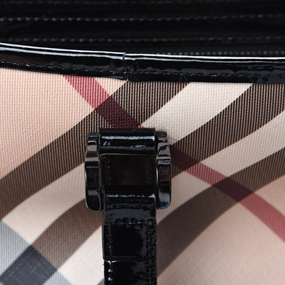 Burberry Supernova Check Regent Tote Black 18 of 18