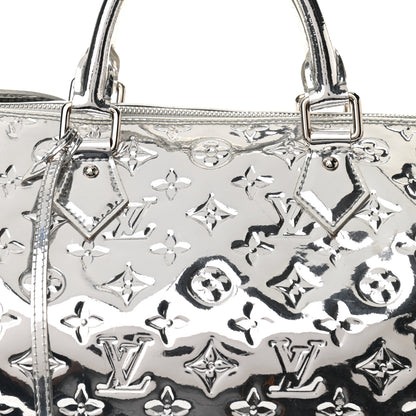 Louis Vuitton Monogram Miroir Speedy 30 Silver 7 of 12