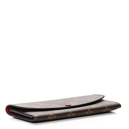 Louis Vuitton Monogram Emilie Wallet Fuchsia 4 of 10