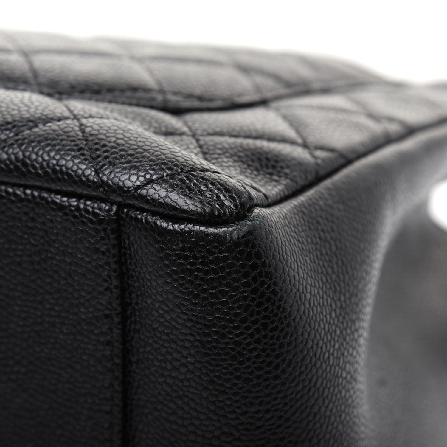 Chanel Caviar Quilted Grand Shopping Tote GST Black 17 of 28