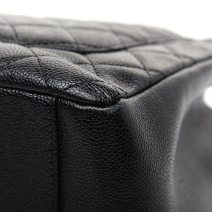 Chanel Caviar Quilted Grand Shopping Tote GST Black 17 of 28