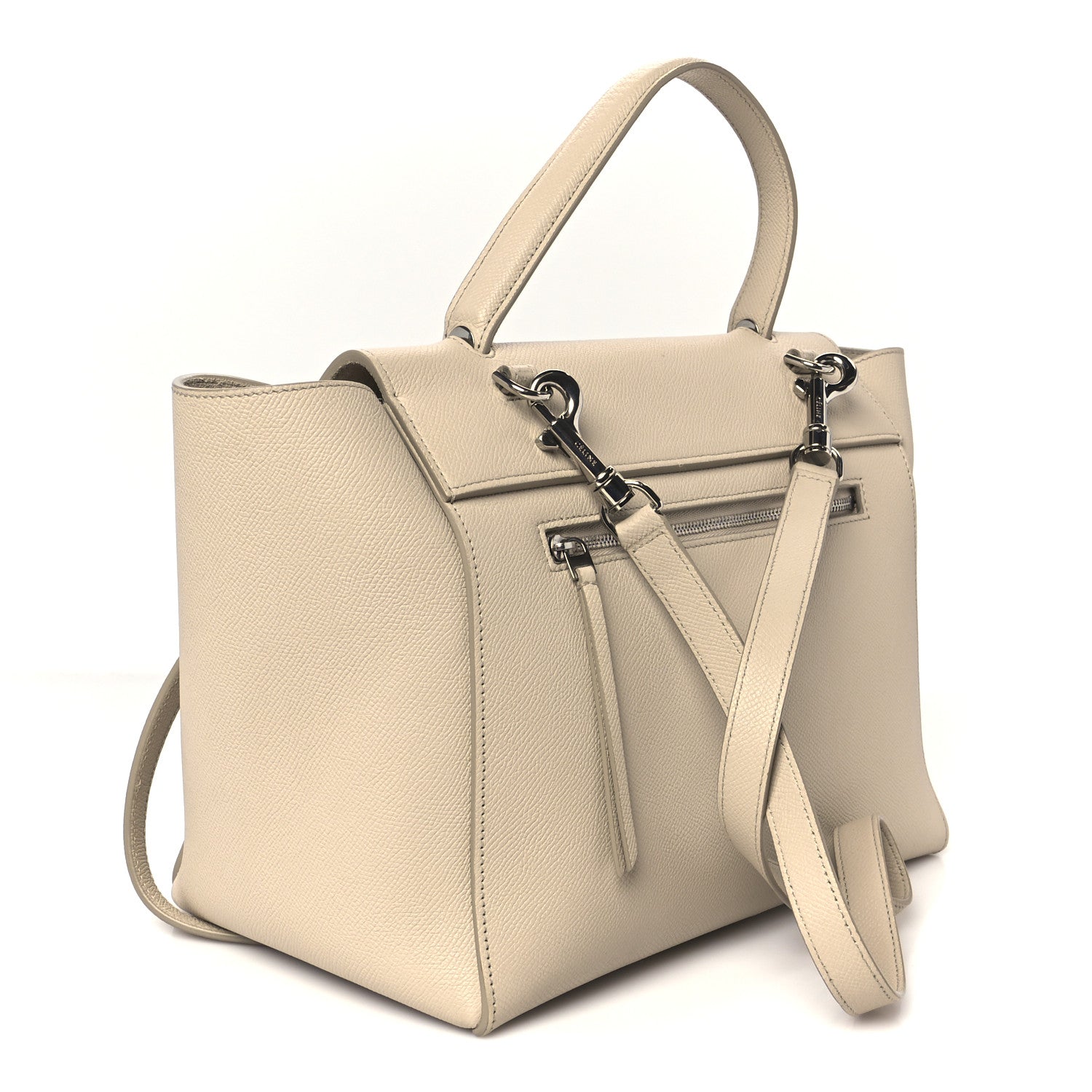 Celine Grained Calfskin Mini Belt Bag Light Taupe 3 of 12