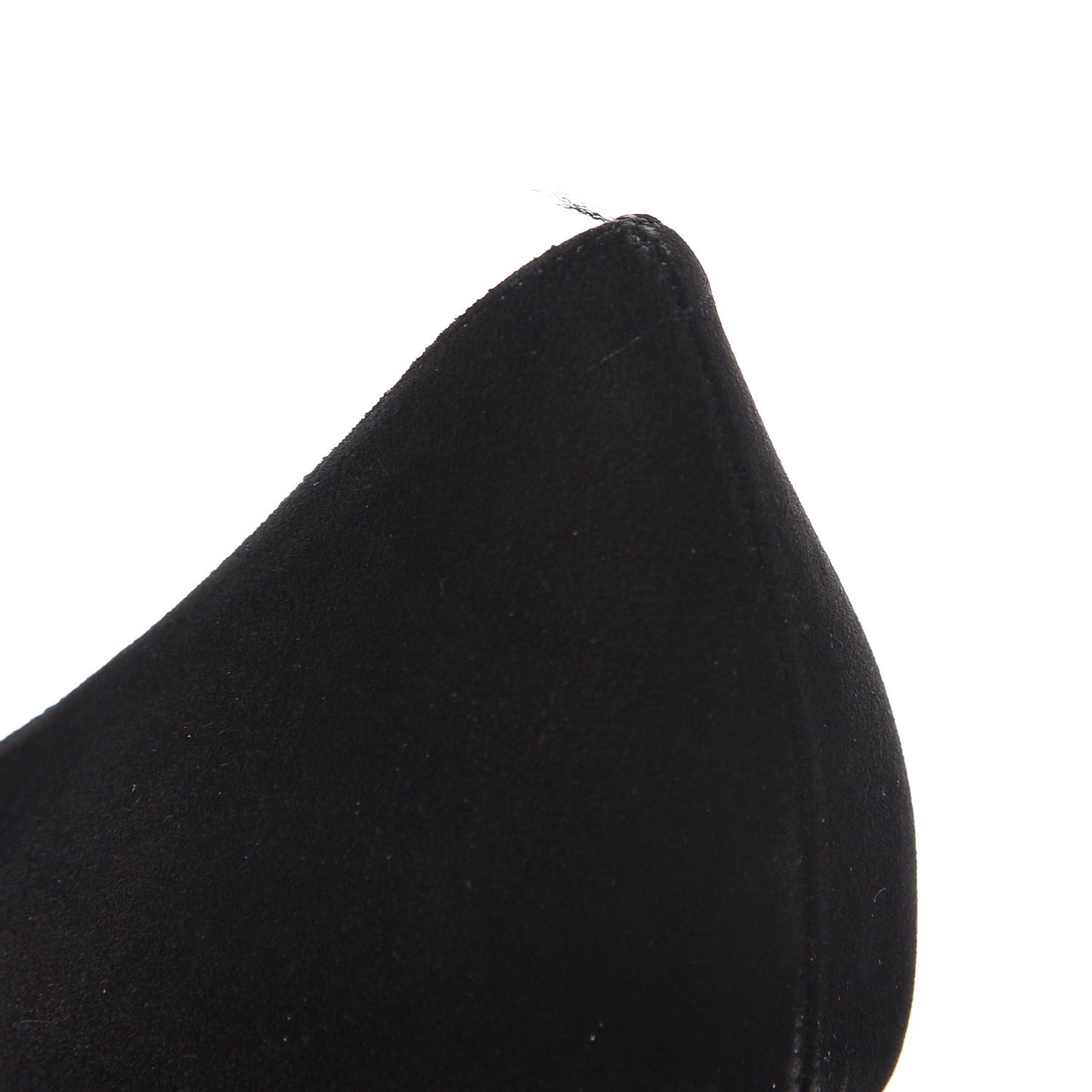 Suede Calfskin Tribtoo 80 Pumps 39.5 Black